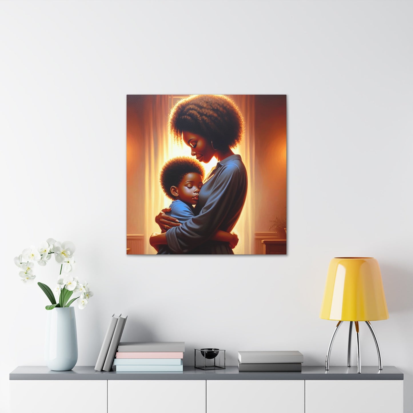 "Embrace of Motherly Love" - Canvas - Authentic4Us