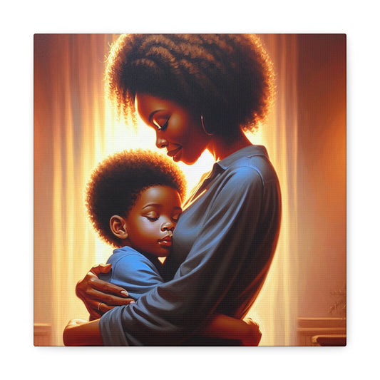 "Embrace of Motherly Love" - Canvas - Authentic4Us