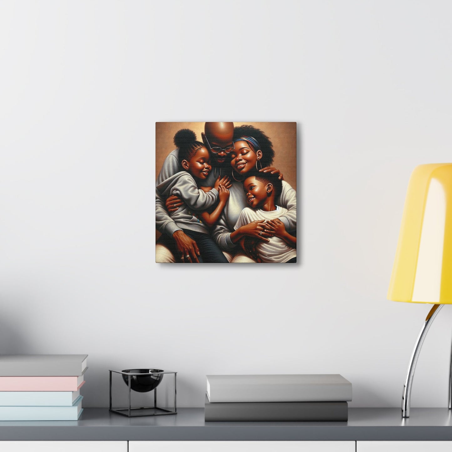 "Embracing Family Bliss" - Canvas - Authentic4Us