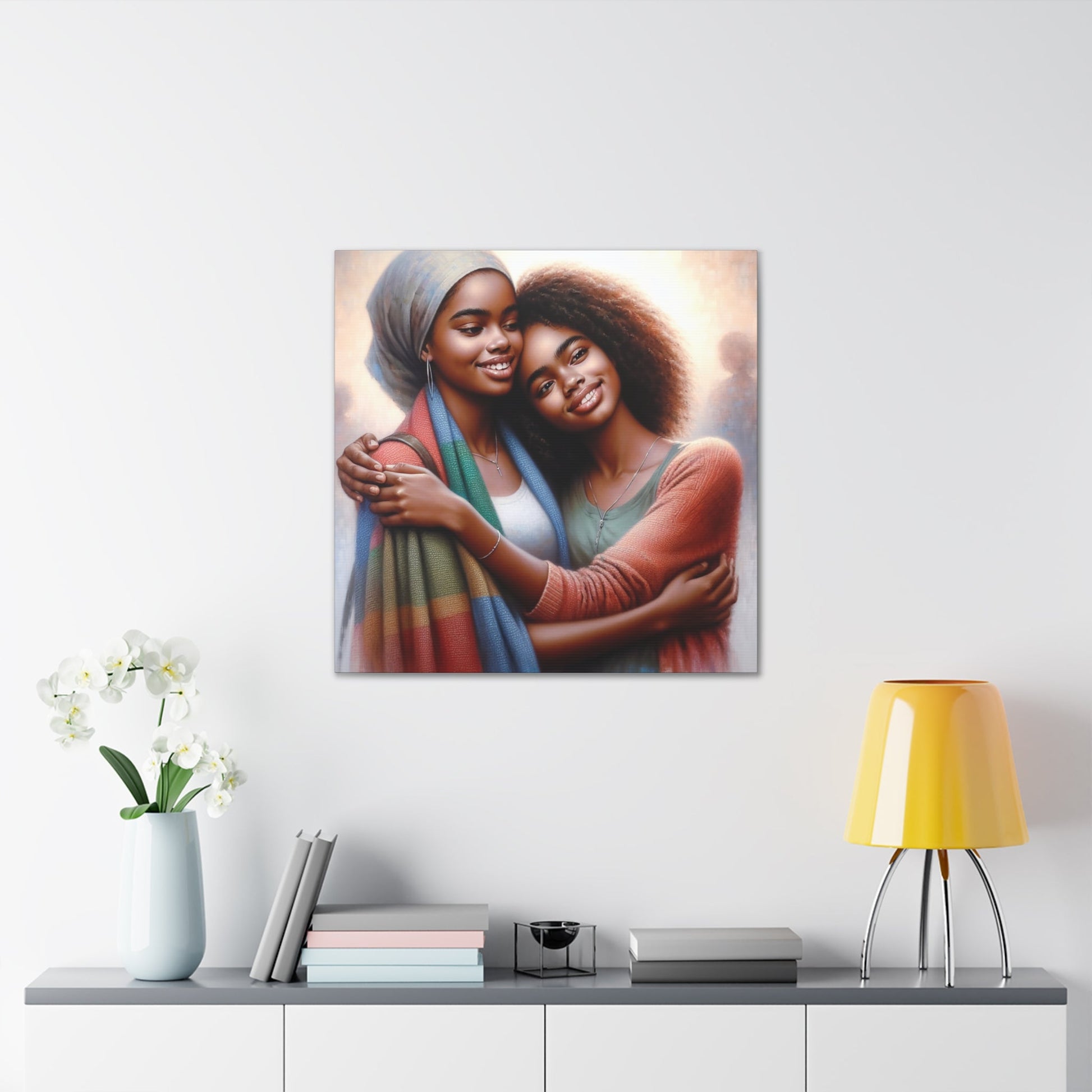 "Embracing Friendship" - Canvas - Authentic4Us