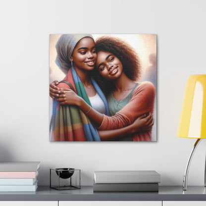 "Embracing Friendship" - Canvas - Authentic4Us