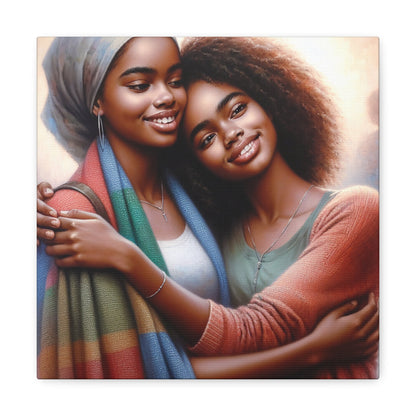 "Embracing Friendship" - Canvas - Authentic4Us