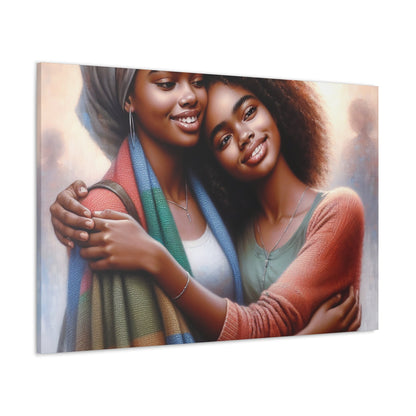 "Embracing Friendship" - Canvas - Authentic4Us