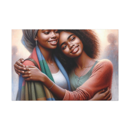 "Embracing Friendship" - Canvas - Authentic4Us