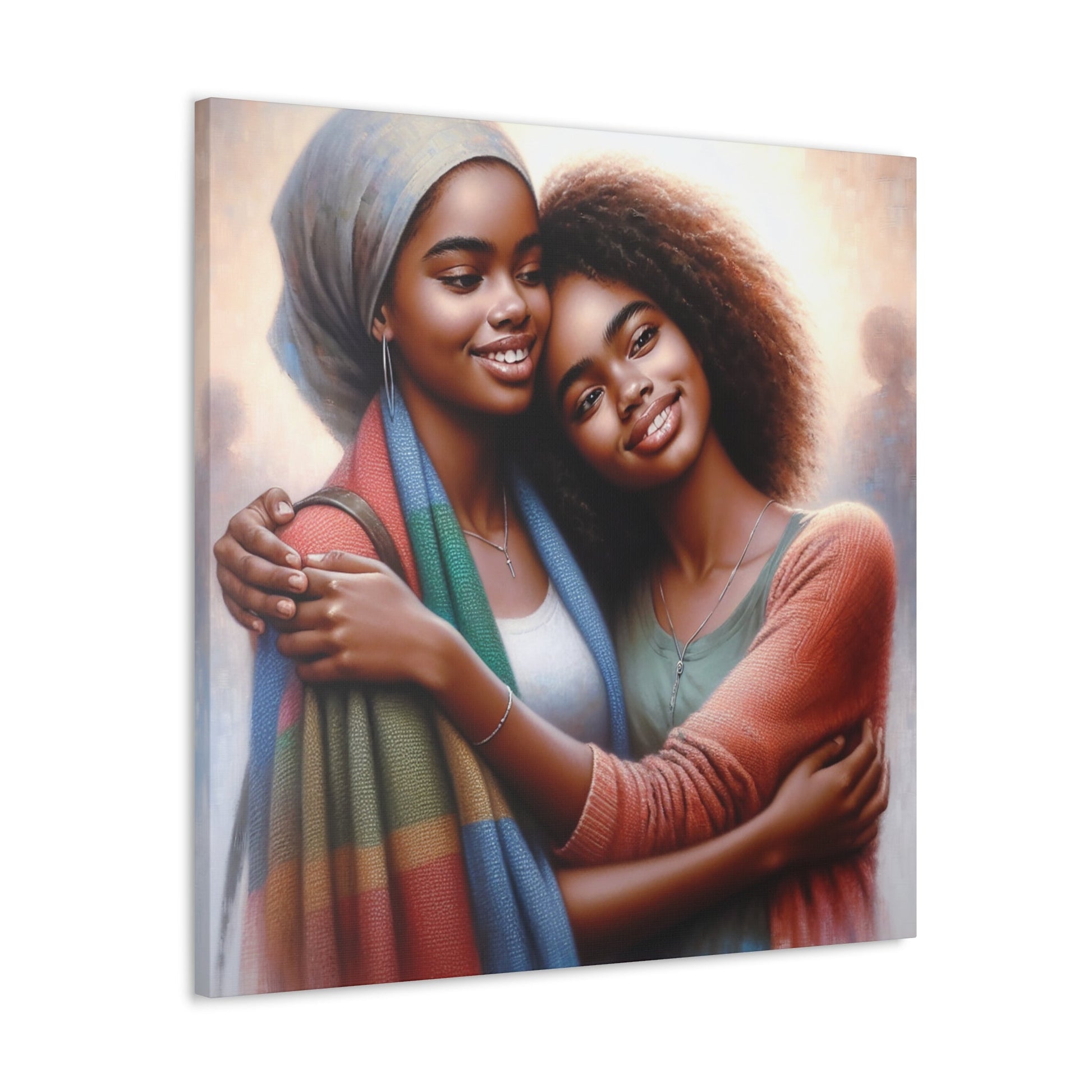 "Embracing Friendship" - Canvas - Authentic4Us