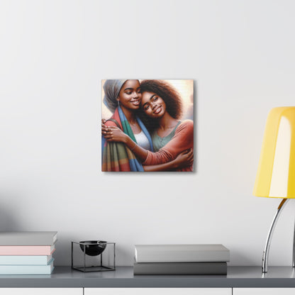 "Embracing Friendship" - Canvas - Authentic4Us