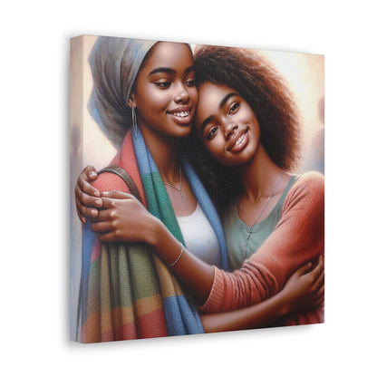 "Embracing Friendship" - Canvas - Authentic4Us