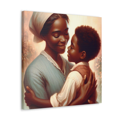 "Embracing Love: A Mother's Joy" - Canvas - Authentic4Us