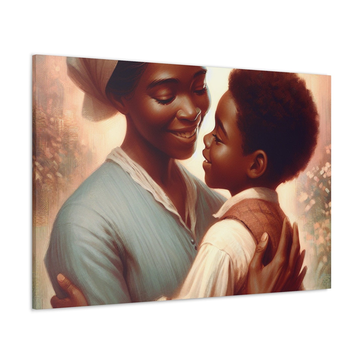 "Embracing Love: A Mother's Joy" - Canvas - Authentic4Us