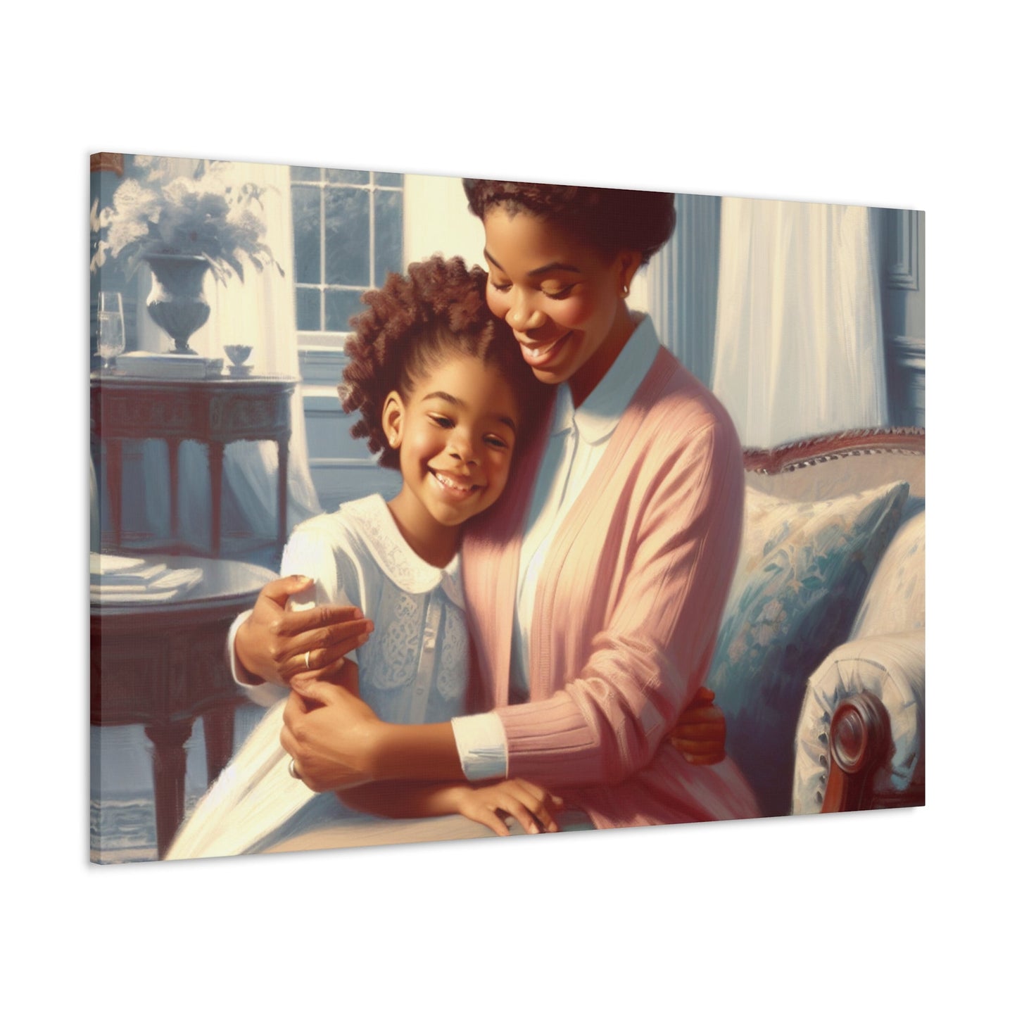 "Embracing Love: Warm and Tender" - Canvas - Authentic4Us