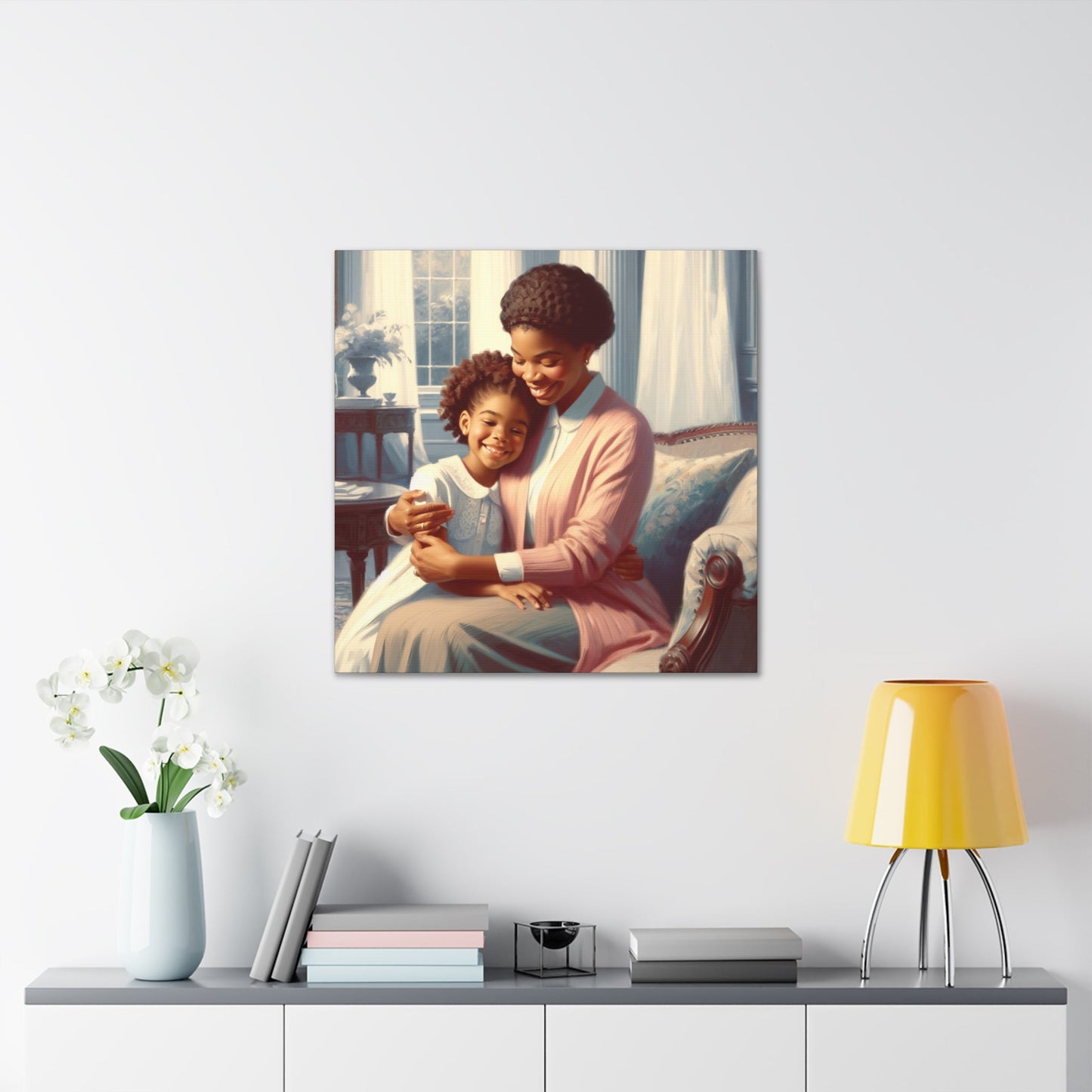 "Embracing Love: Warm and Tender" - Canvas - Authentic4Us