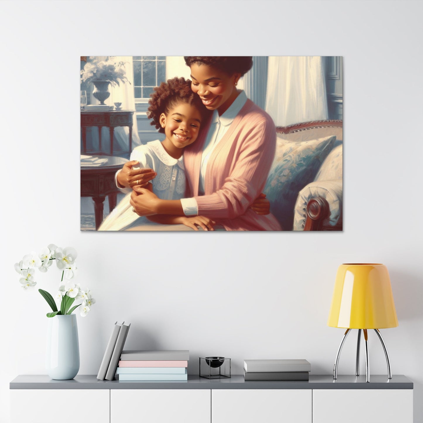 "Embracing Love: Warm and Tender" - Canvas - Authentic4Us