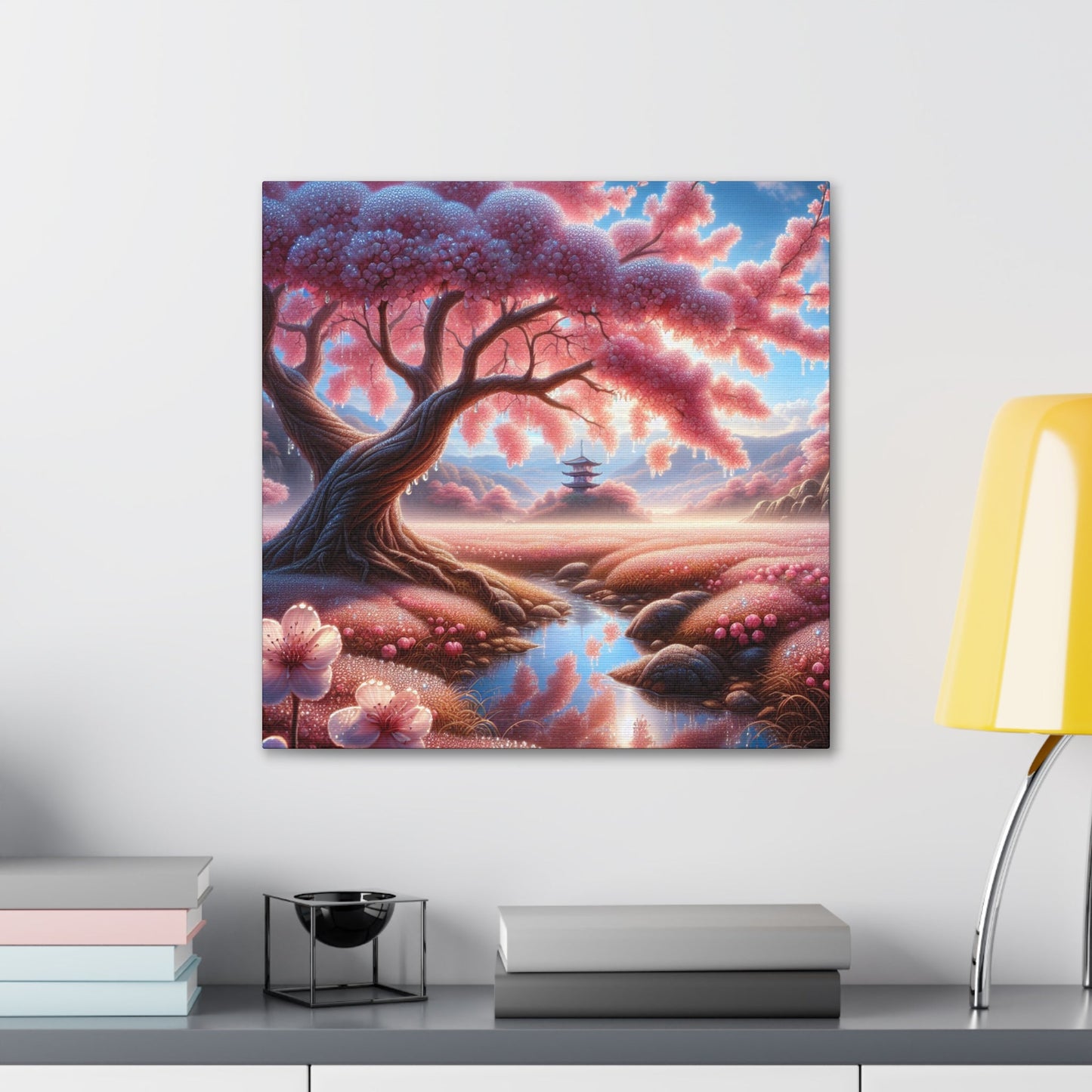 "Enchanting Cherry Blossom Bliss" - Canvas - Authentic4Us