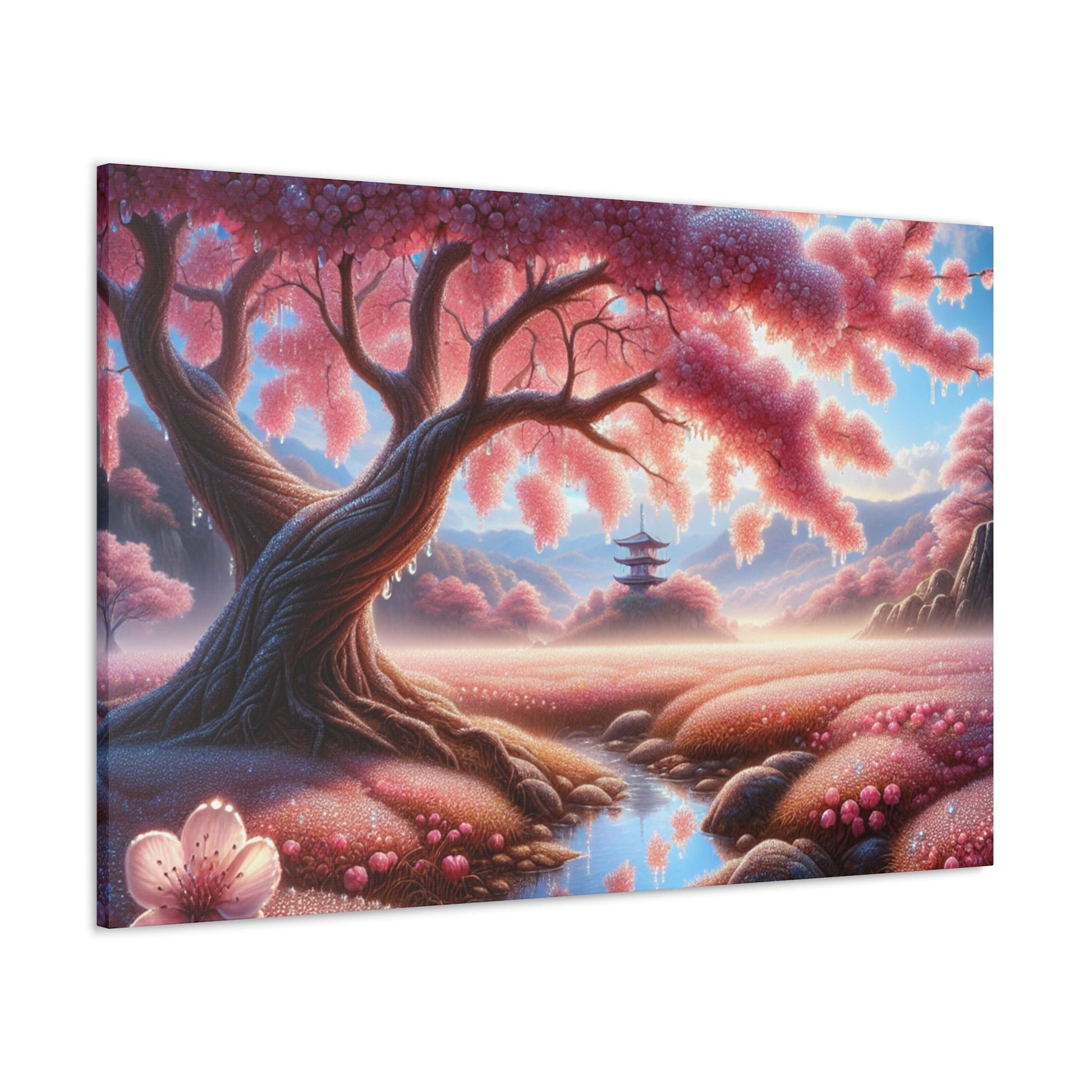 "Enchanting Cherry Blossom Bliss" - Canvas - Authentic4Us