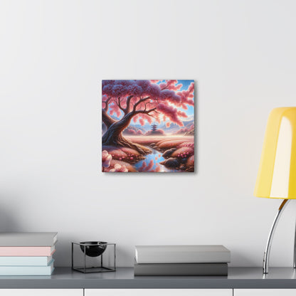 "Enchanting Cherry Blossom Bliss" - Canvas - Authentic4Us