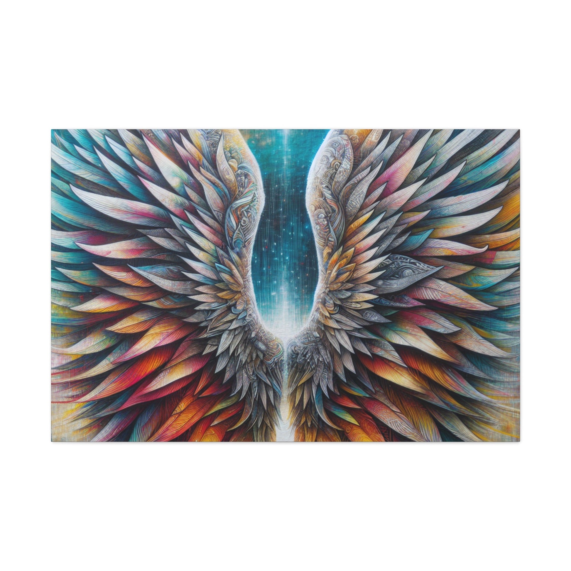 "Ethereal Wings of Urban Dreams" - Canvas - Authentic4Us