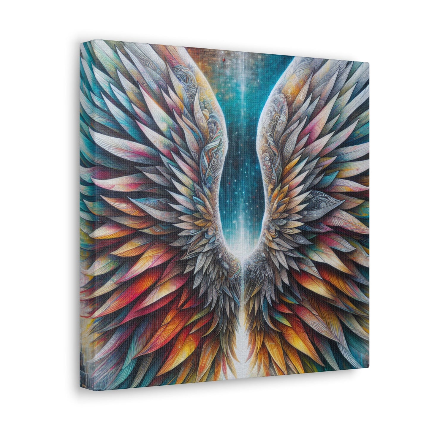 "Ethereal Wings of Urban Dreams" - Canvas - Authentic4Us