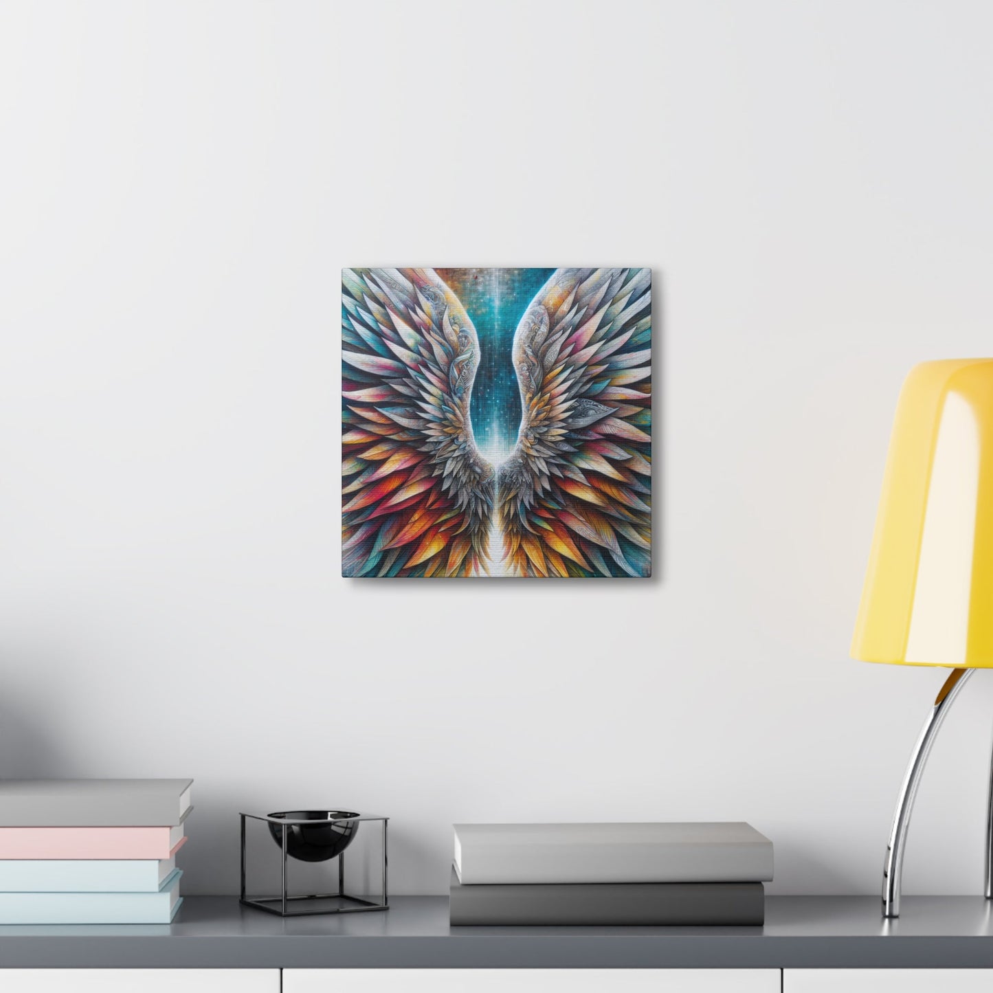 "Ethereal Wings of Urban Dreams" - Canvas - Authentic4Us