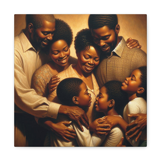 "Everlasting Family Embrace" - Canvas - Authentic4Us