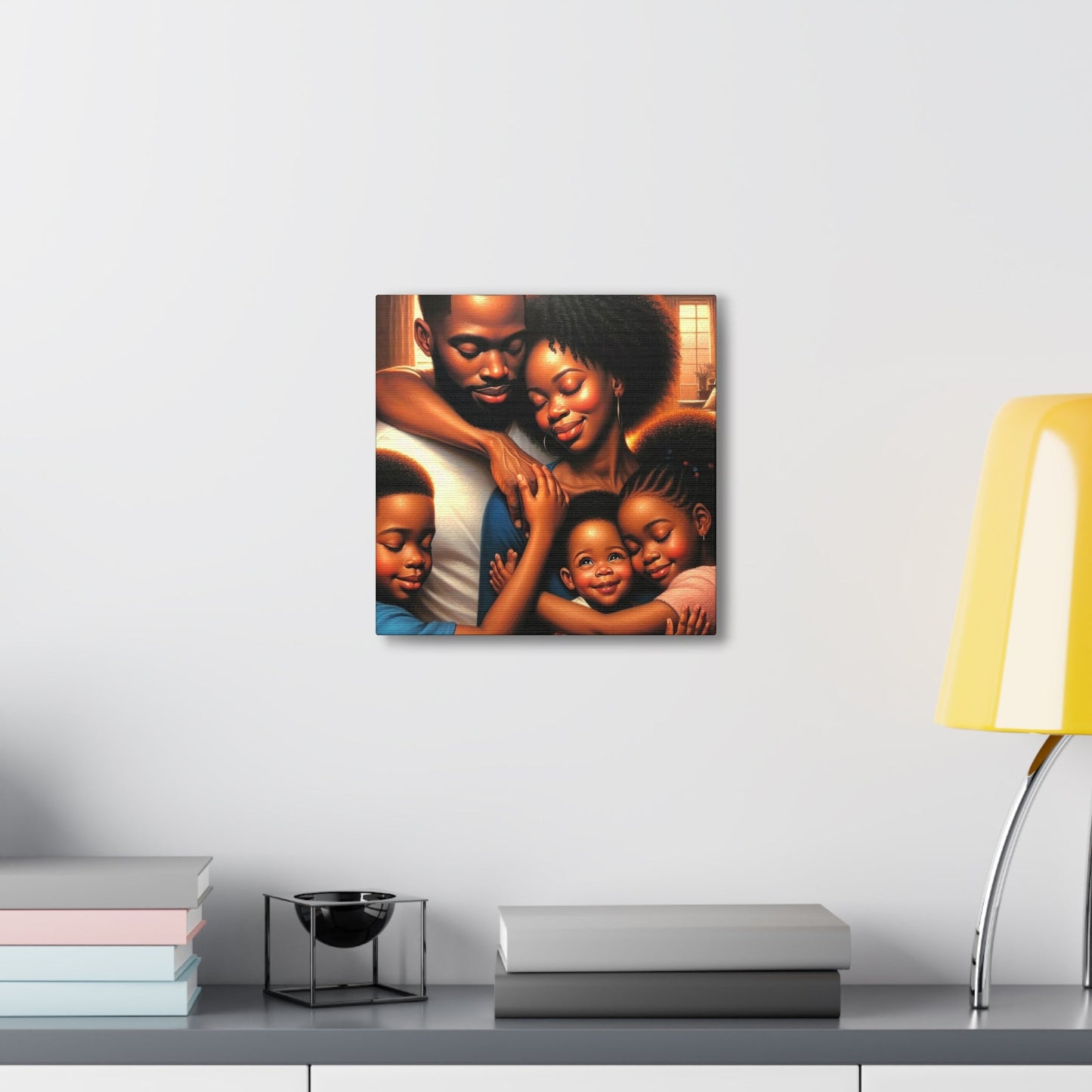 "Family Embrace: Love Unleashed" - Canvas - Authentic4Us