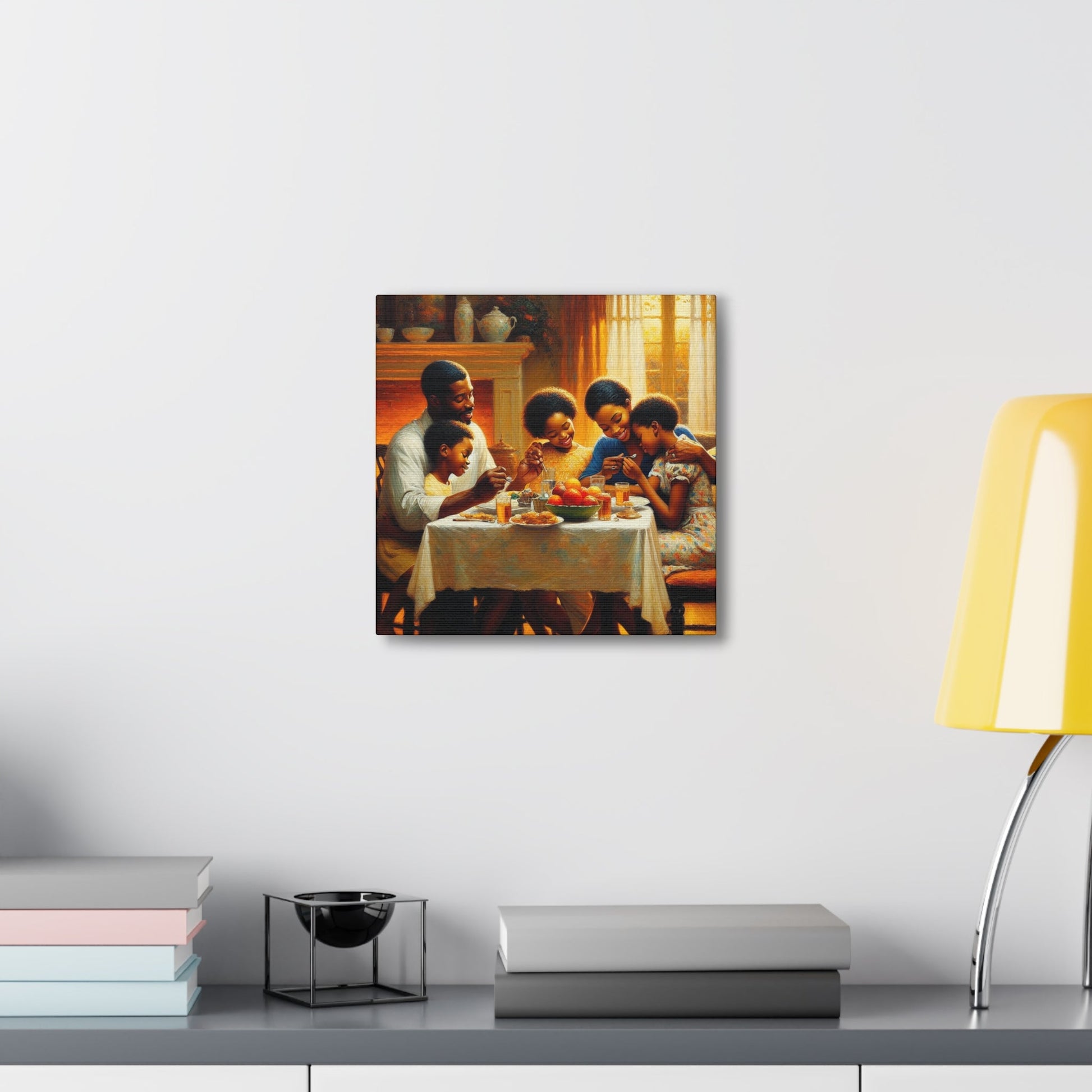 "Family Feast: Love & Laughter" - Canvas - Authentic4Us