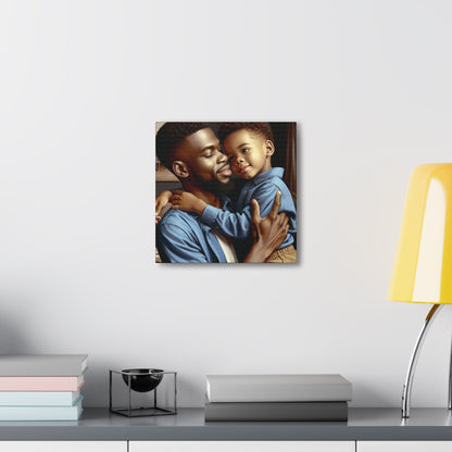 "Father and Son Embrace" - Canvas - Authentic4Us