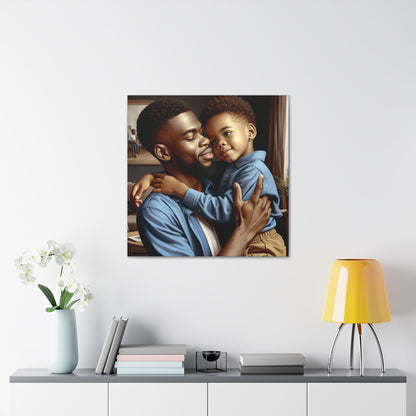 "Father and Son Embrace" - Canvas - Authentic4Us