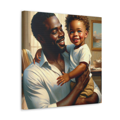 "Father and Son: Love Unfolded" - Canvas - Authentic4Us