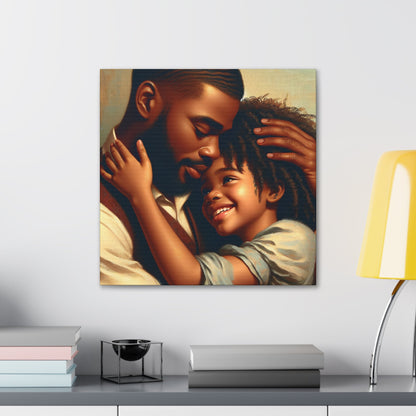 "Fatherly Love Embraced" - Canvas - Authentic4Us