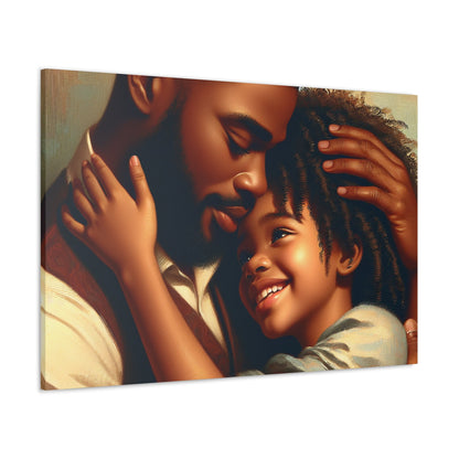 "Fatherly Love Embraced" - Canvas - Authentic4Us