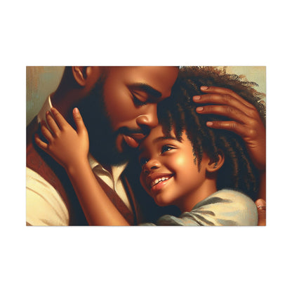 "Fatherly Love Embraced" - Canvas - Authentic4Us