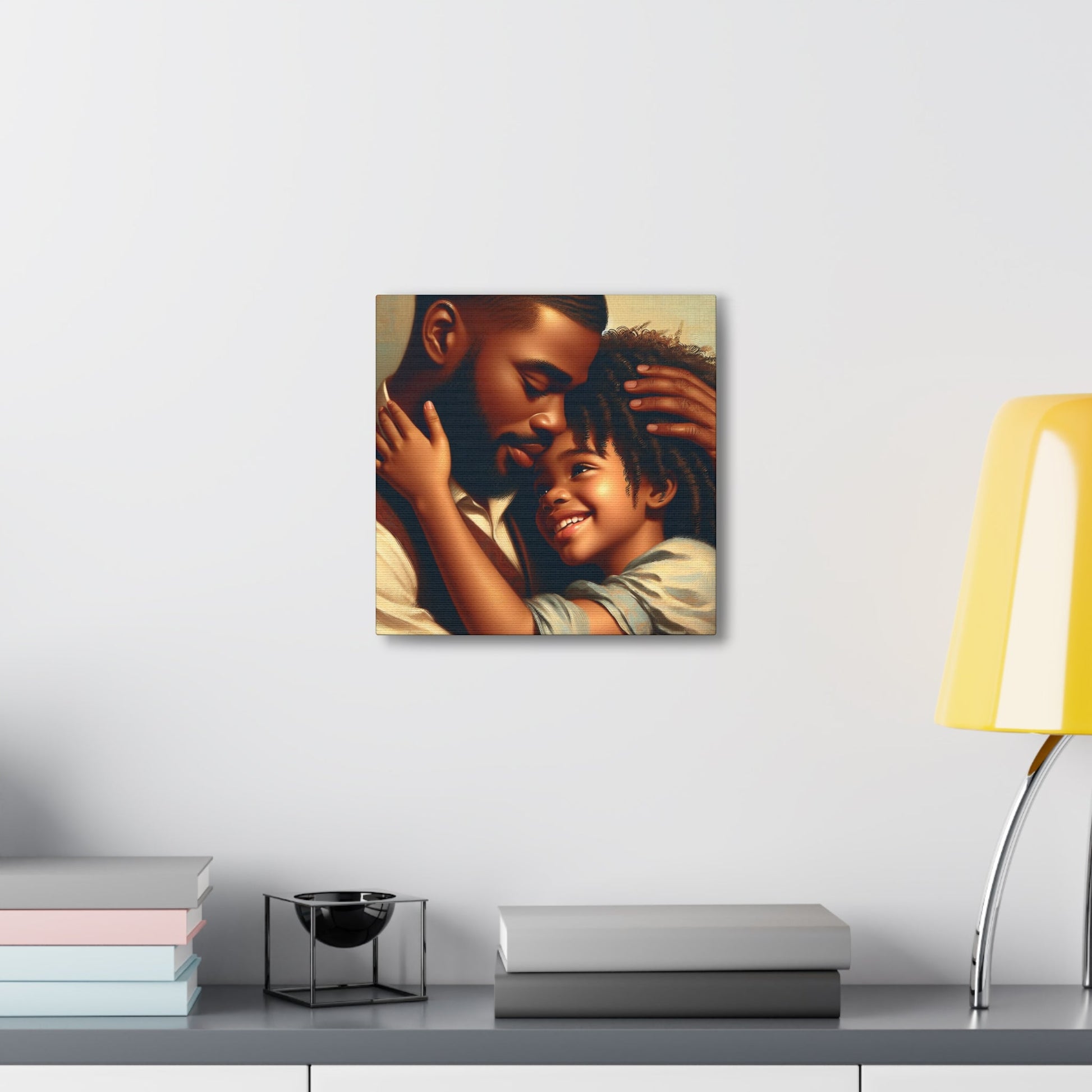 "Fatherly Love Embraced" - Canvas - Authentic4Us