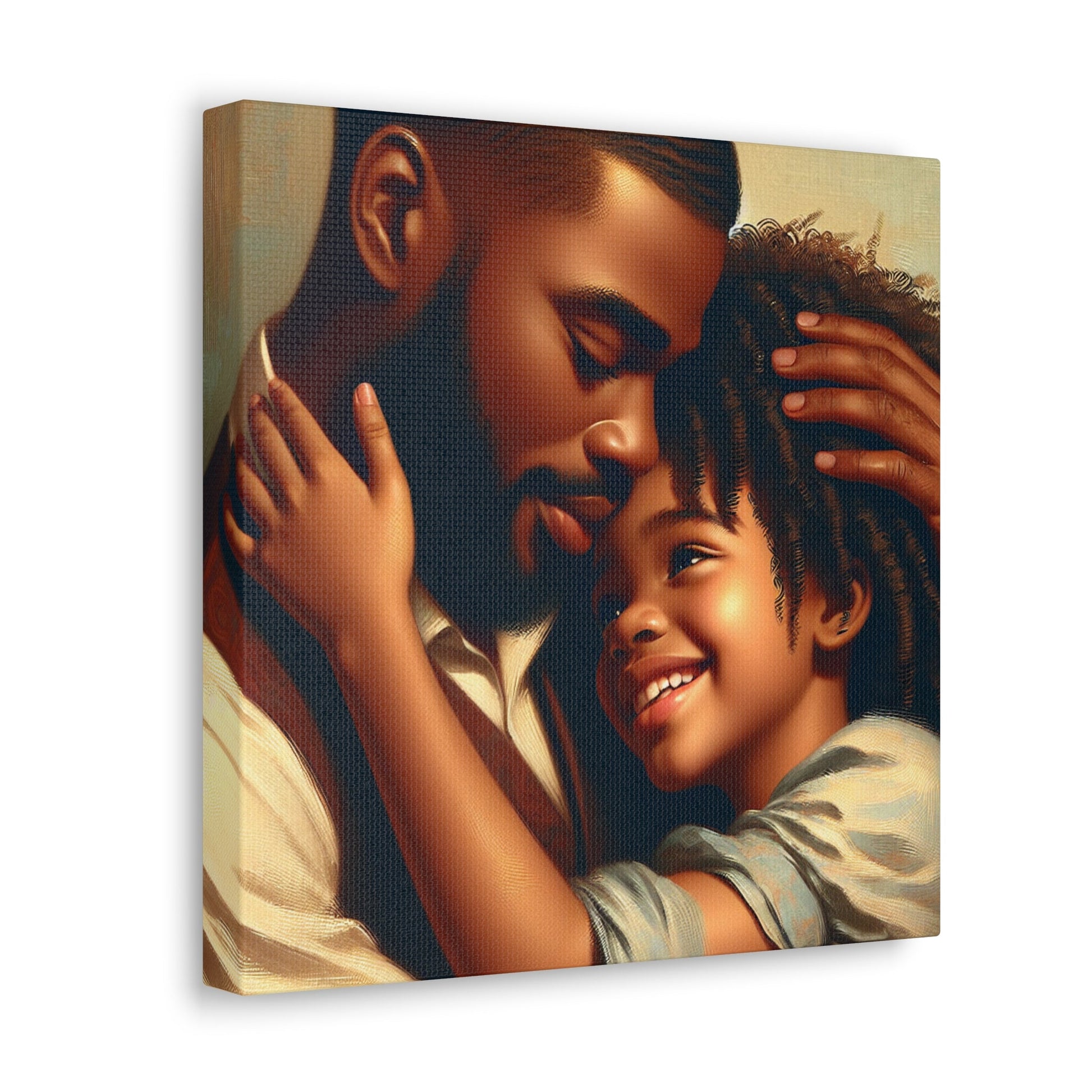 "Fatherly Love Embraced" - Canvas - Authentic4Us