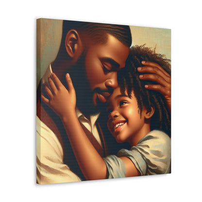 "Fatherly Love Embraced" - Canvas - Authentic4Us