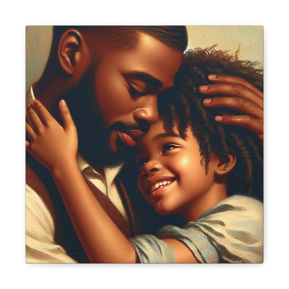 "Fatherly Love Embraced" - Canvas - Authentic4Us