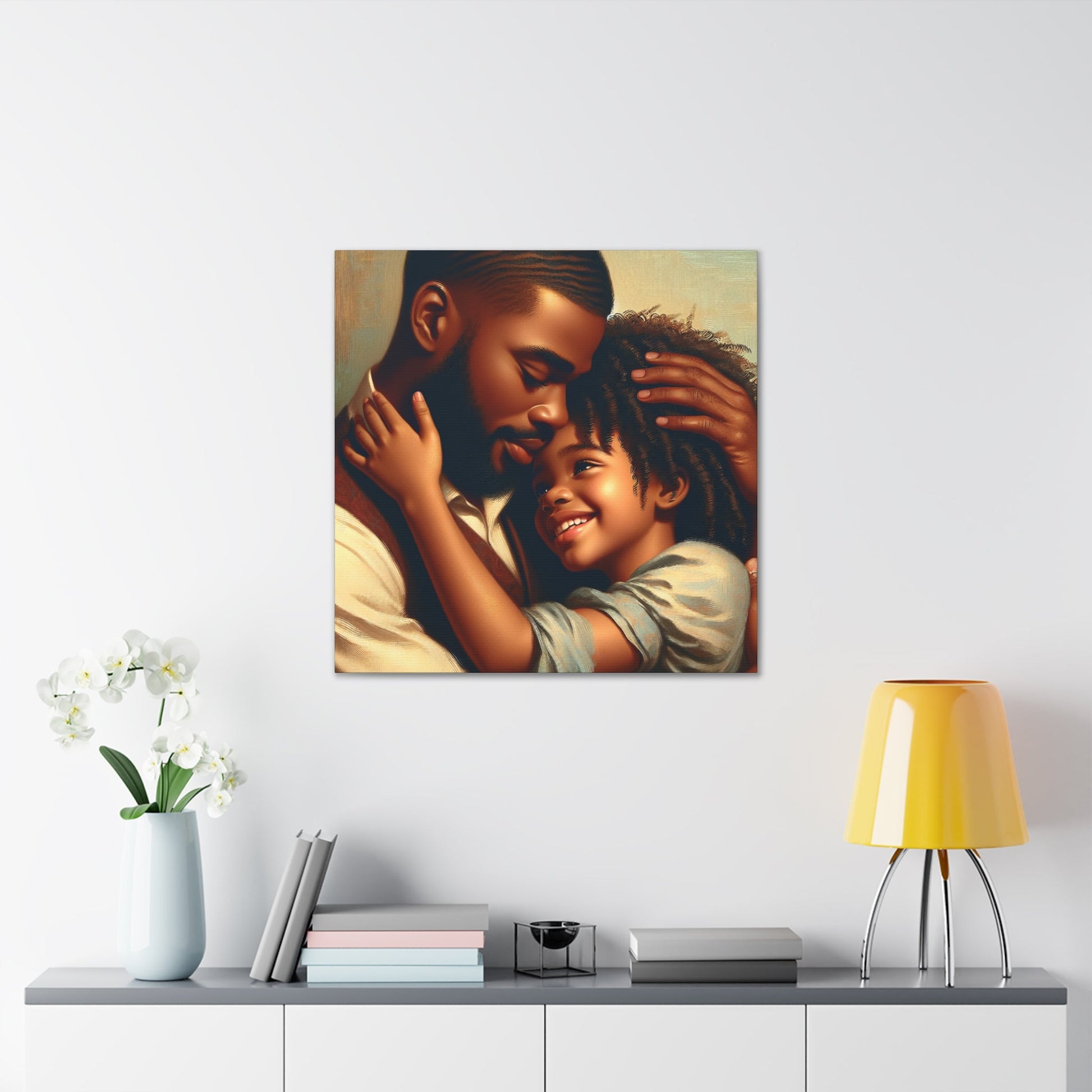 "Fatherly Love Embraced" - Canvas - Authentic4Us