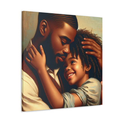 "Fatherly Love Embraced" - Canvas - Authentic4Us