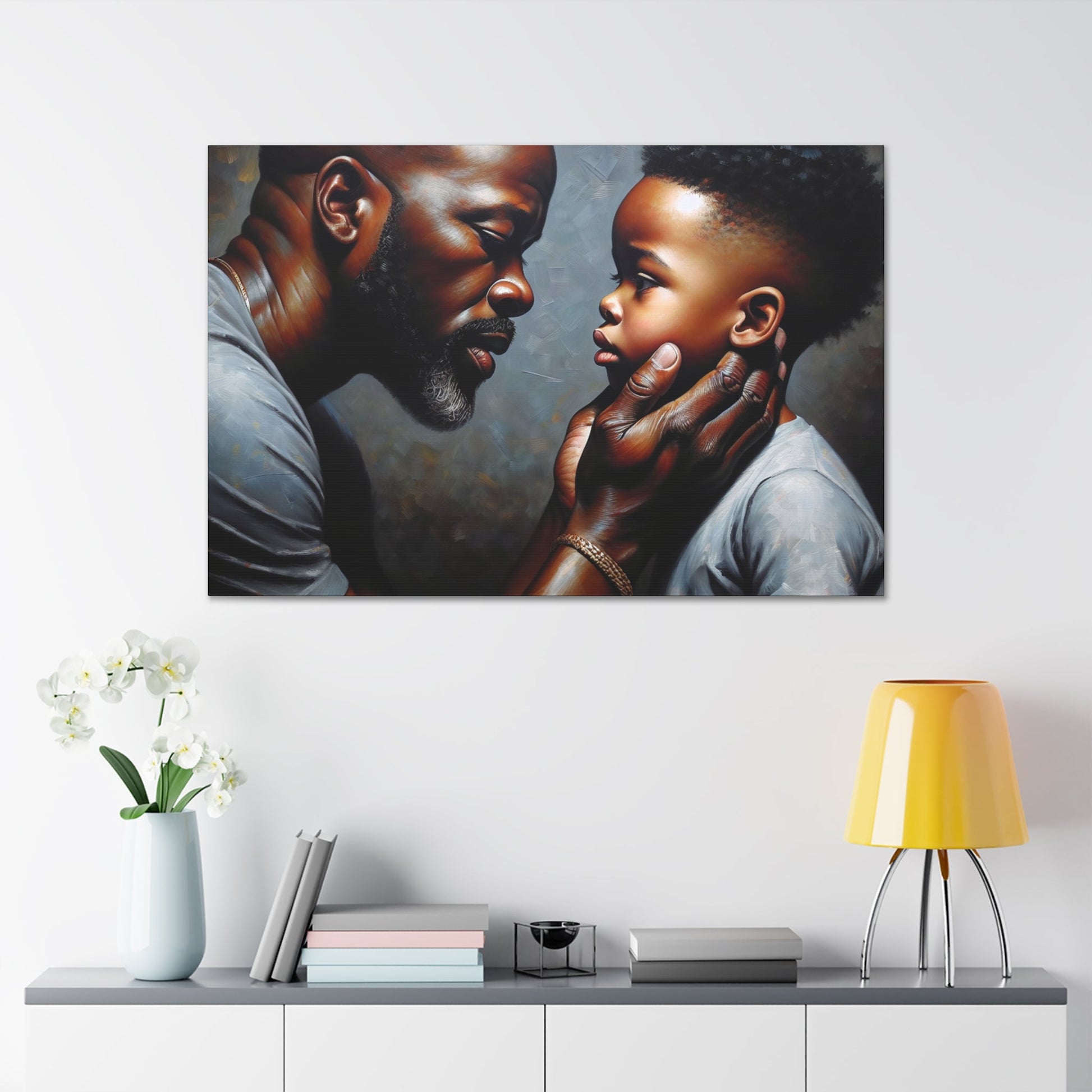 "Fatherly Love Unveiled" - Canvas - Authentic4Us