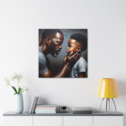 "Fatherly Love Unveiled" - Canvas - Authentic4Us