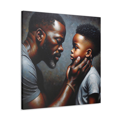 "Fatherly Love Unveiled" - Canvas - Authentic4Us