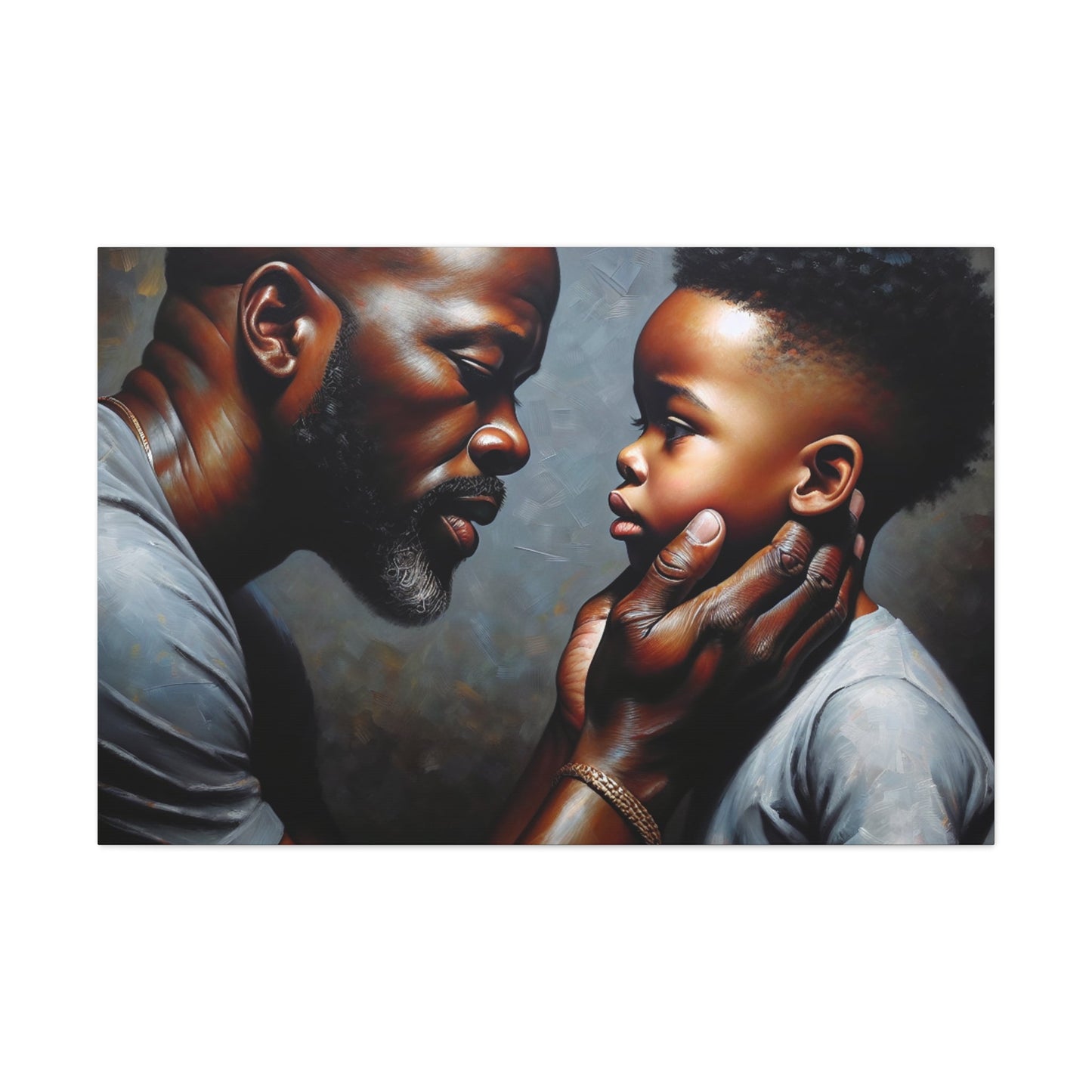 "Fatherly Love Unveiled" - Canvas - Authentic4Us