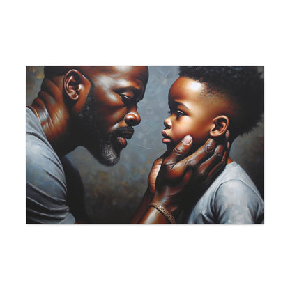 "Fatherly Love Unveiled" - Canvas - Authentic4Us