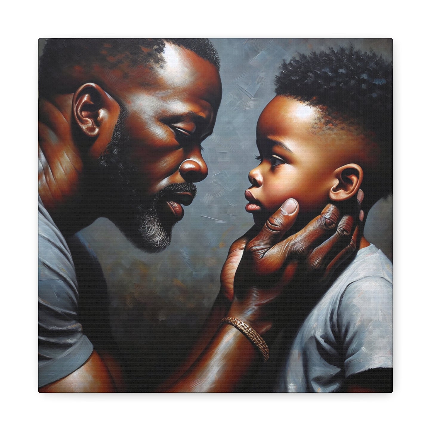 "Fatherly Love Unveiled" - Canvas - Authentic4Us