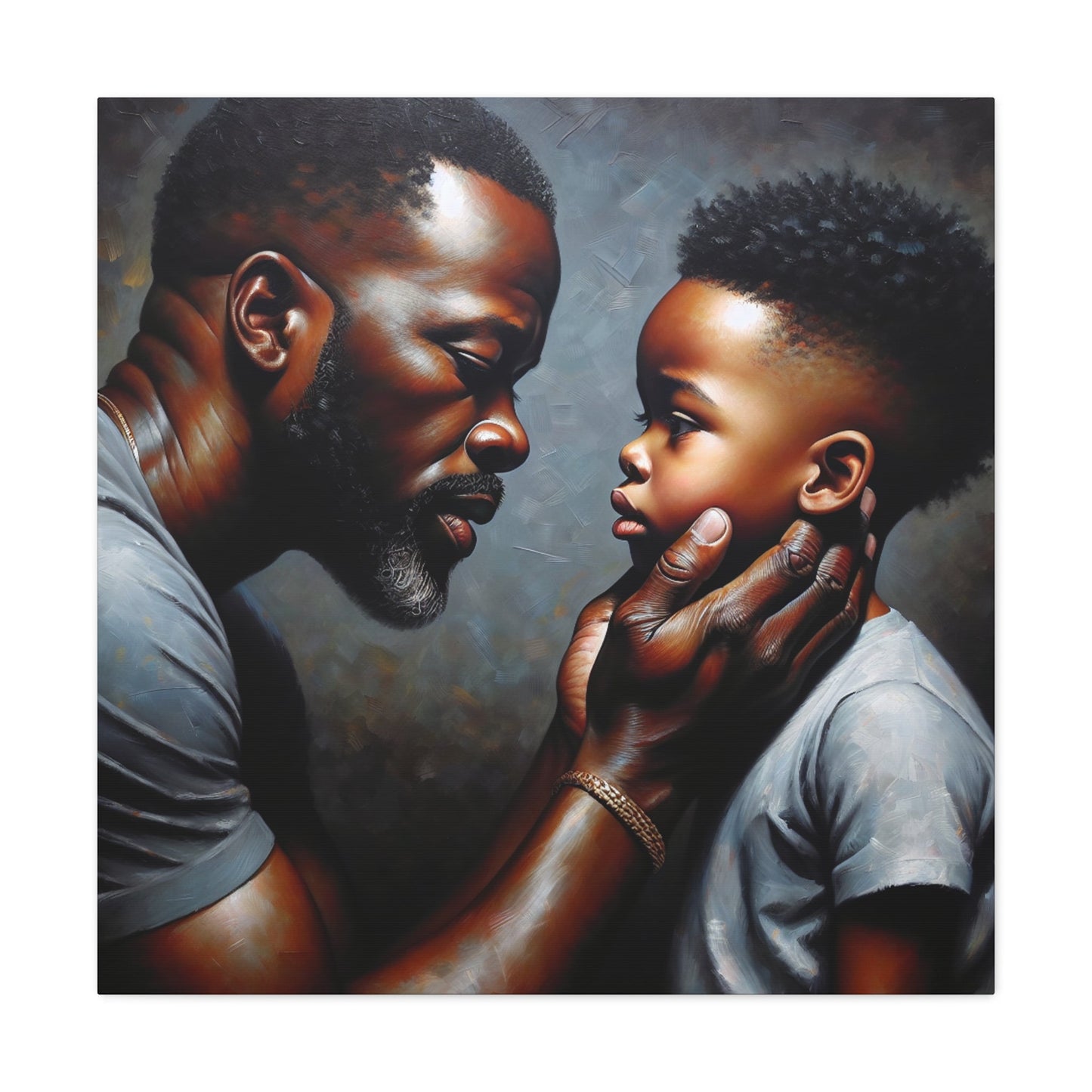 "Fatherly Love Unveiled" - Canvas - Authentic4Us