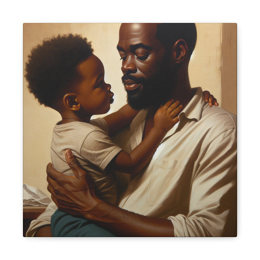 "Father's Love Embraced" - Canvas - Authentic4Us