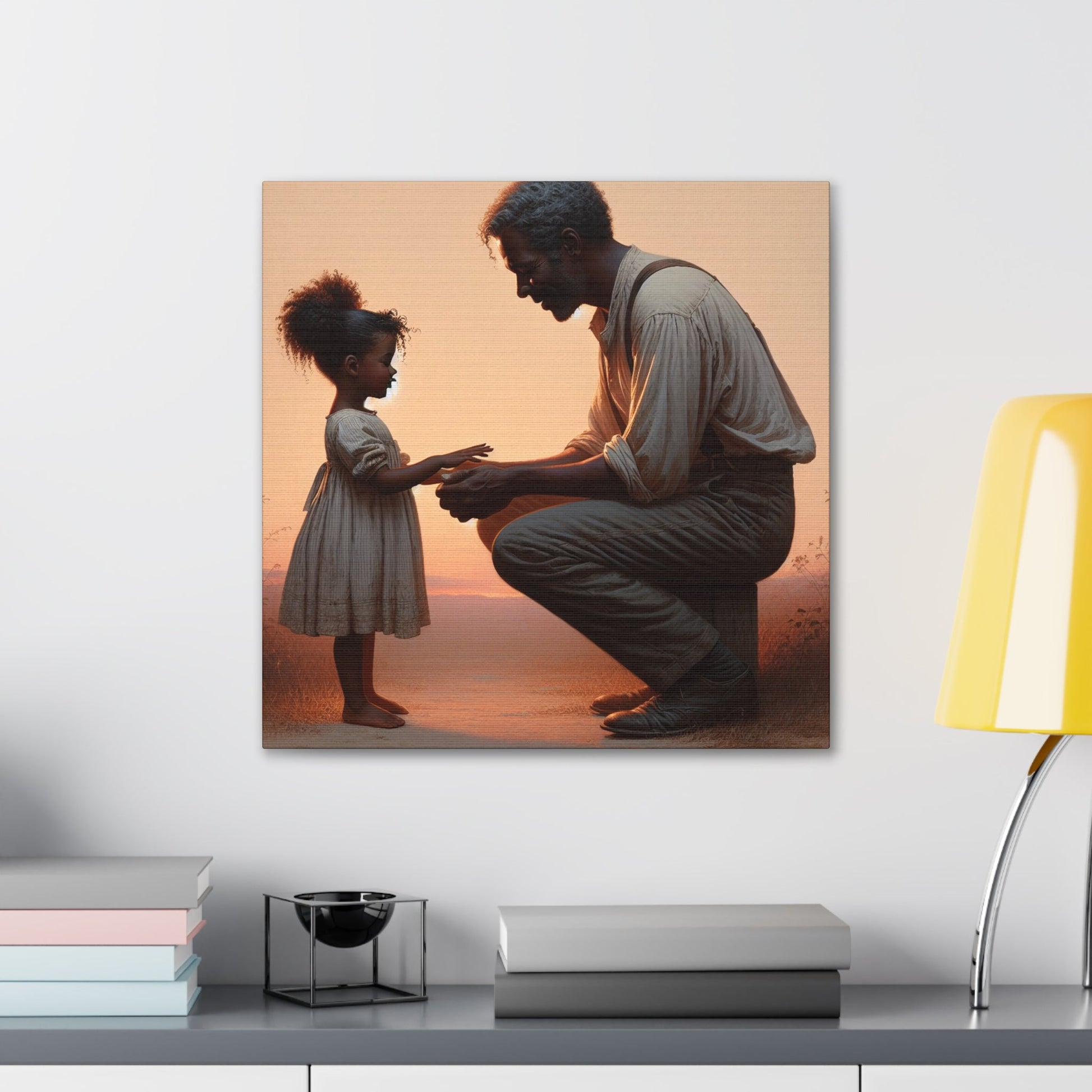 "Generational Bond: Sunset Serenity" - Canvas - Authentic4Us