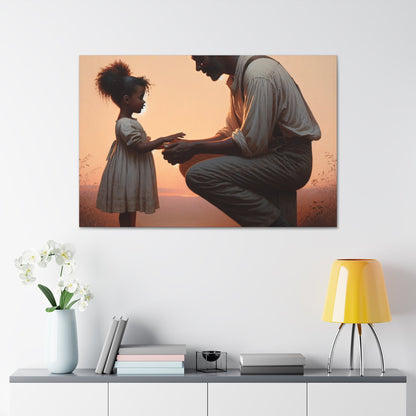 "Generational Bond: Sunset Serenity" - Canvas - Authentic4Us