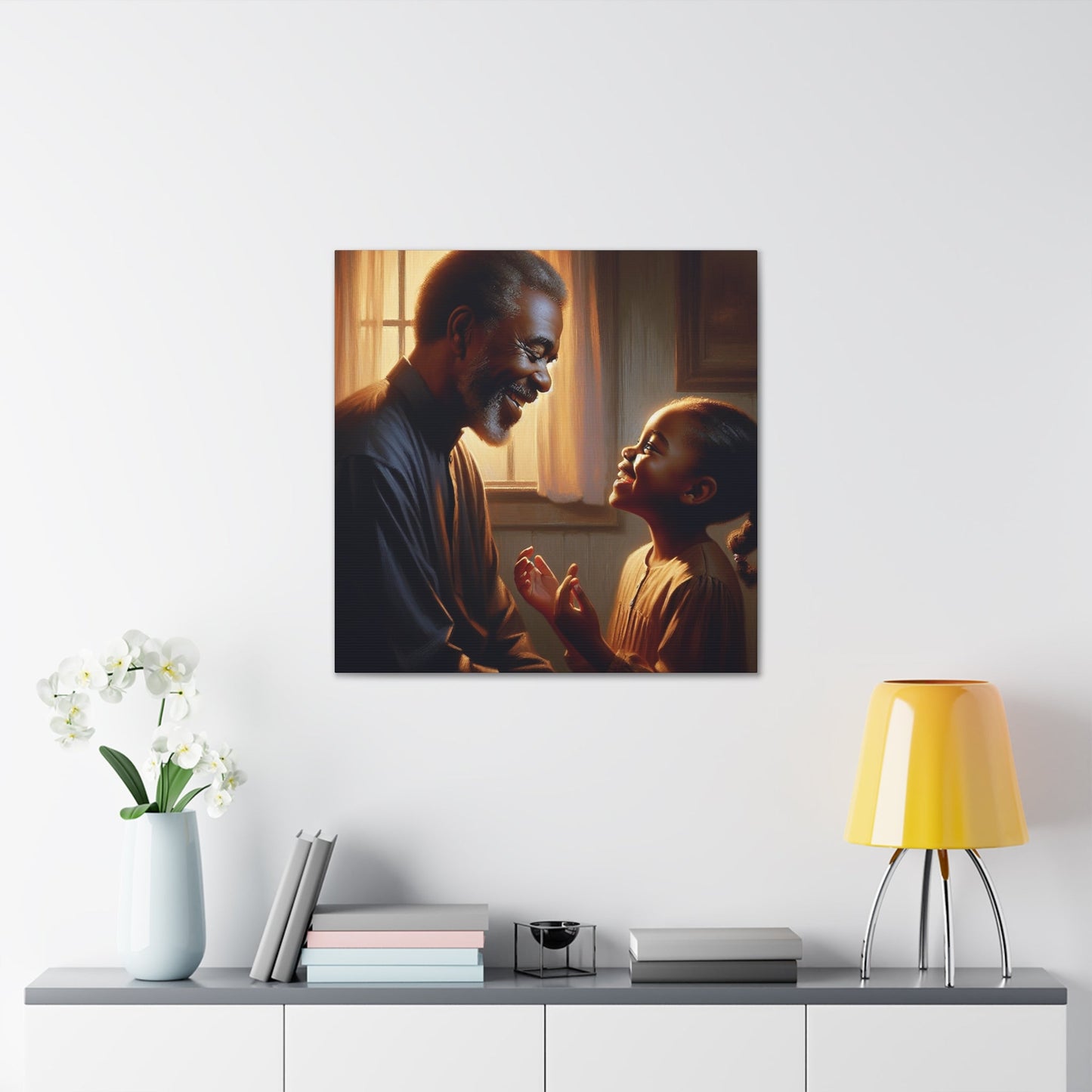 "Generational Love: Heartwarming Bond" - Canvas - Authentic4Us