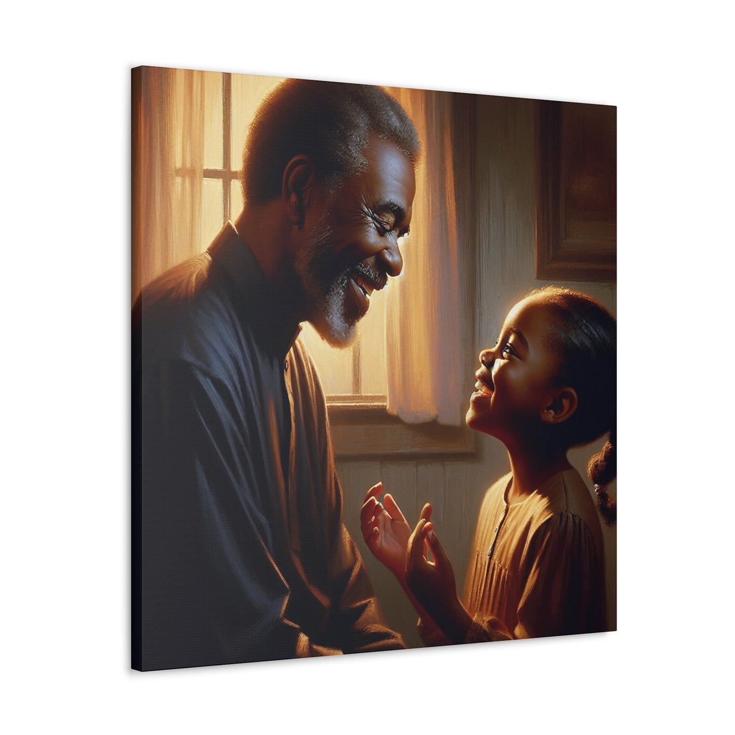 "Generational Love: Heartwarming Bond" - Canvas - Authentic4Us