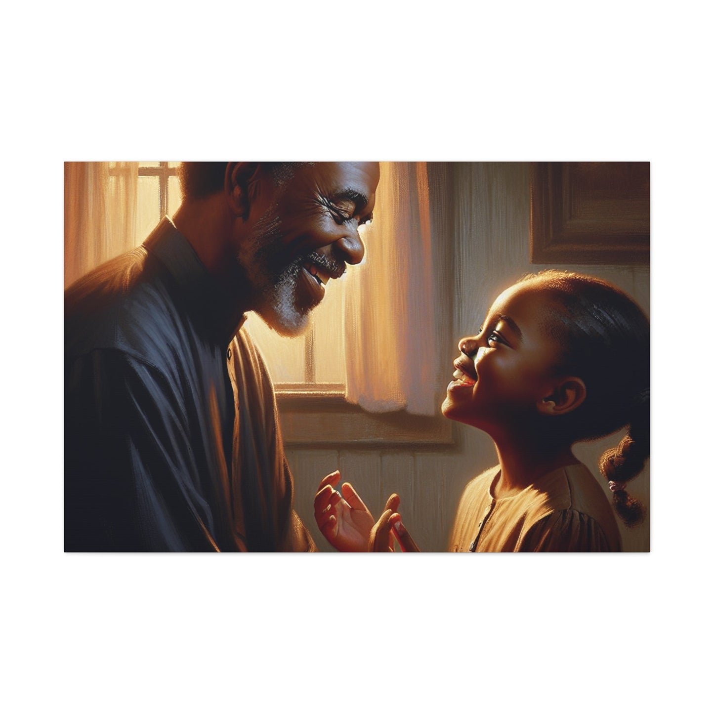 "Generational Love: Heartwarming Bond" - Canvas - Authentic4Us